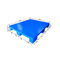 Một mặt 1200x1000 Euro Pallet nhựa 4 chiều Lối vào Màu xanh lam Tùy chỉnh