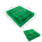 Pallet nhựa Euro 4 chiều màu xanh lá cây Nhà kho có thể xếp chồng lên nhau Pallet HDPE