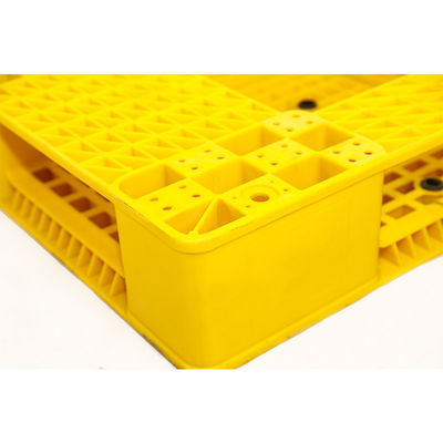 Pallet công nghiệp màu xanh đỏ màu xanh lá cây nhựa PVC Euro nặng có thể xếp chồng lên nhau 1200X1000