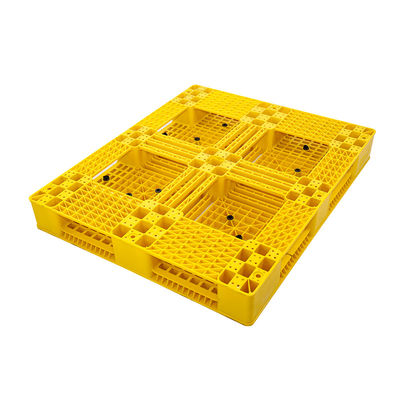 Pallet công nghiệp màu xanh đỏ màu xanh lá cây nhựa PVC Euro nặng có thể xếp chồng lên nhau 1200X1000