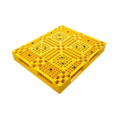 Nhiệm vụ nặng nề lớn HDPE bốn lối vào Pallet nhựa Euro 1200X1000X150mm