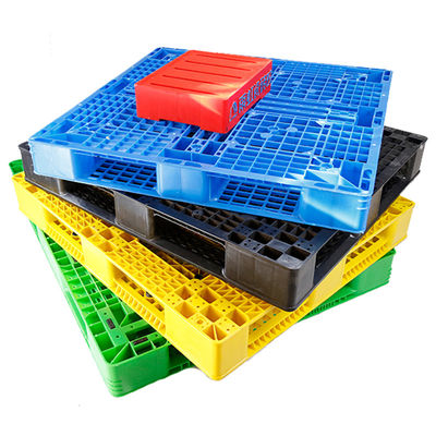Lớn bốn lối vào bằng nhựa PVC Hai mặt Euro Pallet nhựa có thể xếp chồng lên nhau Có thể đảo ngược