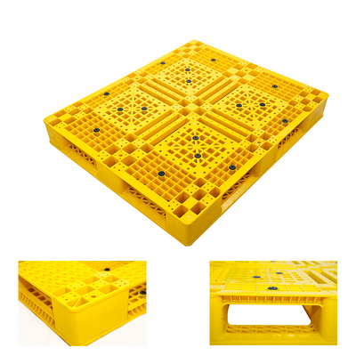 Nhiệm vụ nặng nề lớn HDPE bốn lối vào Pallet nhựa Euro 1200X1000X150mm