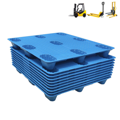 Pallet nhựa một mặt 9 feet Xếp chồng Kho Vận chuyển Pallet